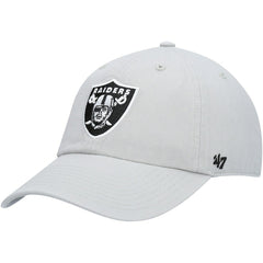 Las Vegas Raiders '47 Secondary Clean Up Adjustable Hat Gray