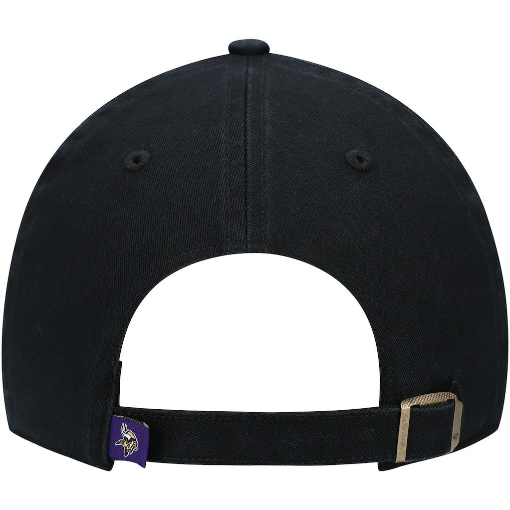 Minnesota Vikings '47 Secondary Clean Up Adjustable Hat Black