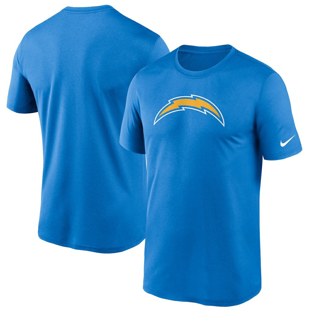 Los Angeles Chargers Logo Essential Legend Performance T-Shirt Powder Blue