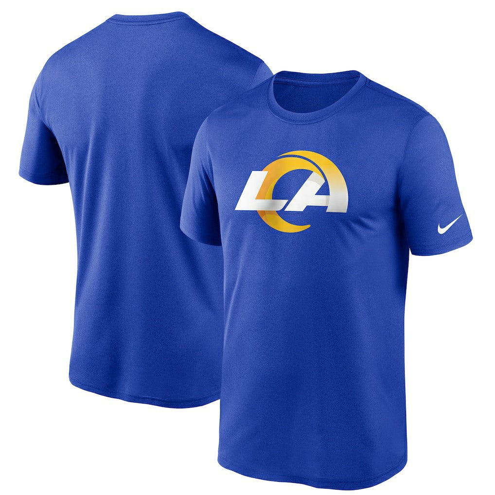 Los Angeles Rams Logo Essential Legend Performance T-Shirt Royal