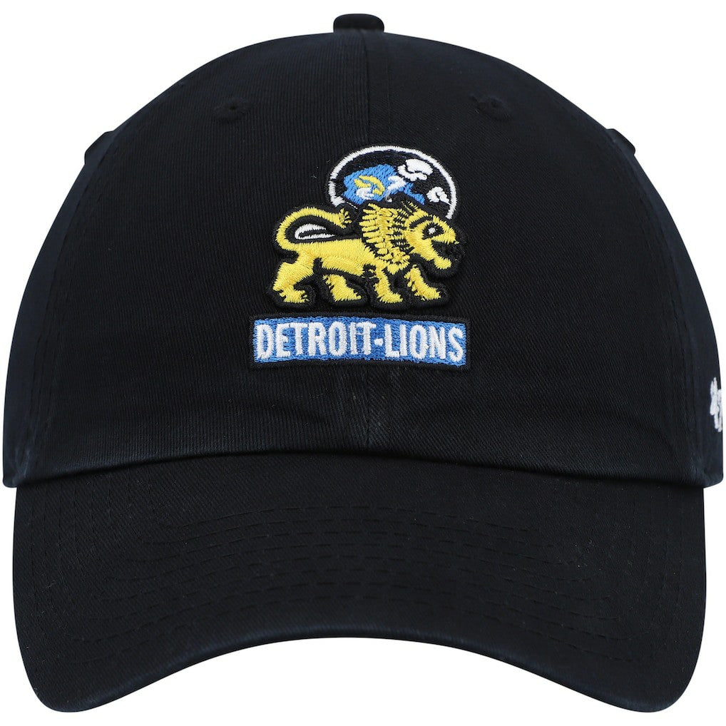 Detroit Lions '47 Clean Up Adjustable Hat Black