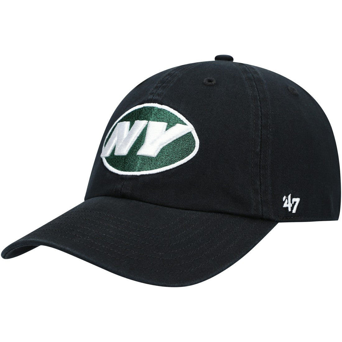 New York Jets '47 Clean Up Alternate Adjustable Hat Black