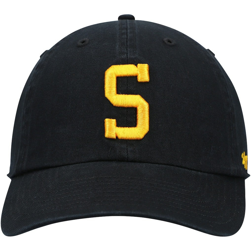Pittsburgh Steelers '47 Clean Up Alternate Adjustable Hat Black