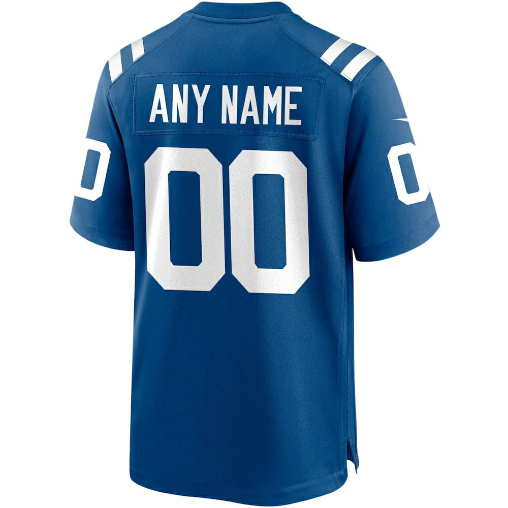 Indianapolis Colts Custom Game Jersey Royal