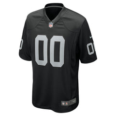 Las Vegas Raiders Custom Game Jersey Black