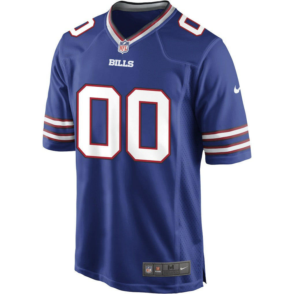 Buffalo Bills Custom Game Jersey Royal