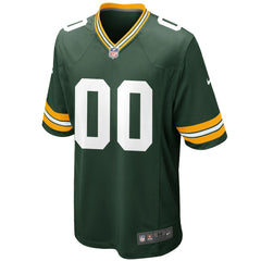 Green Bay Packers Custom Game Jersey Green