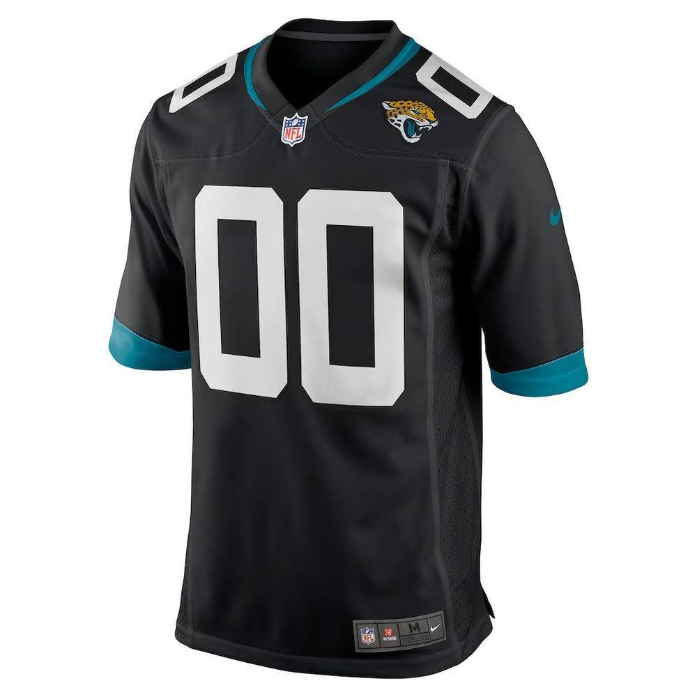 Jacksonville Jaguars Custom Game Jersey Black