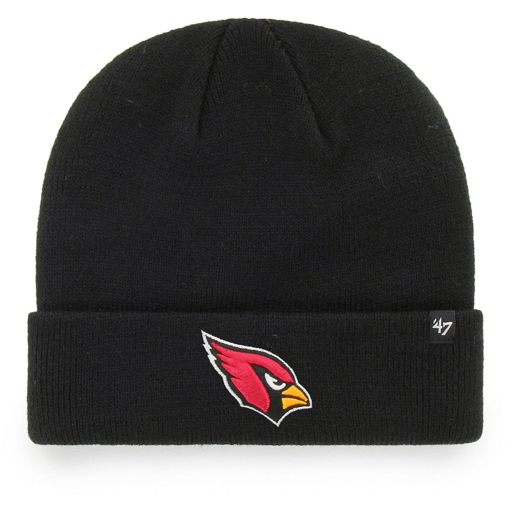 Arizona Cardinals '47 Youth Basic Cuffed Knit Hat Black