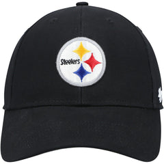 Pittsburgh Steelers '47 Youth Basic MVP Adjustable Hat Black