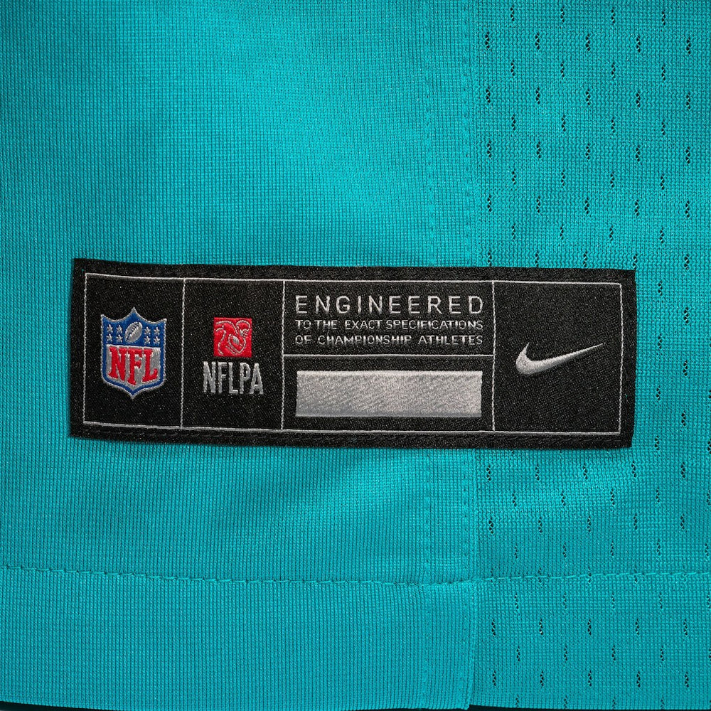 Miami Dolphins Alternate Custom Game Jersey Aqua