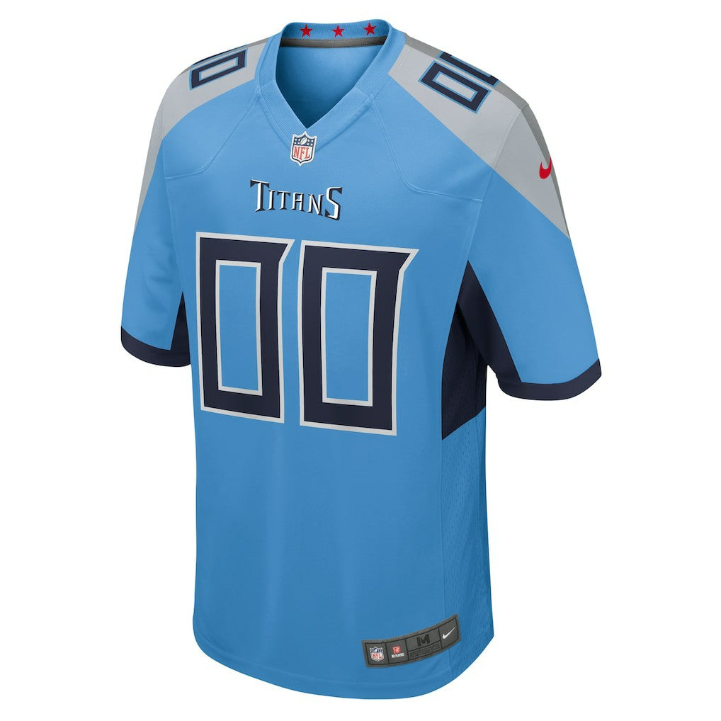 Tennessee Titans Alternate Custom Game Jersey Light Blue