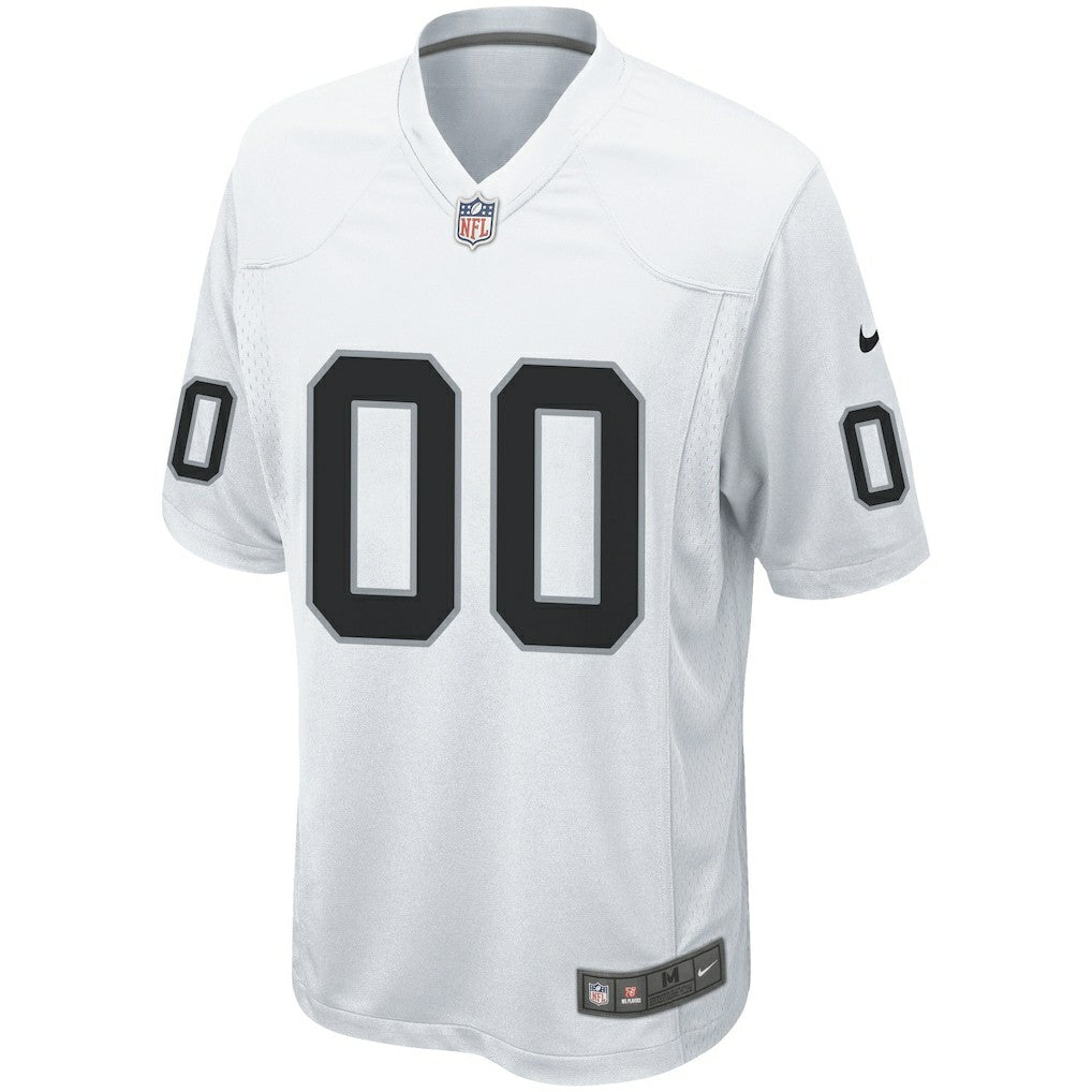 Las Vegas Raiders Custom Game Jersey White