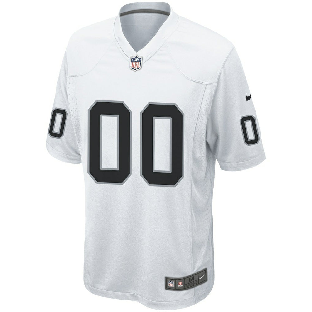 Las Vegas Raiders Custom Game Jersey White