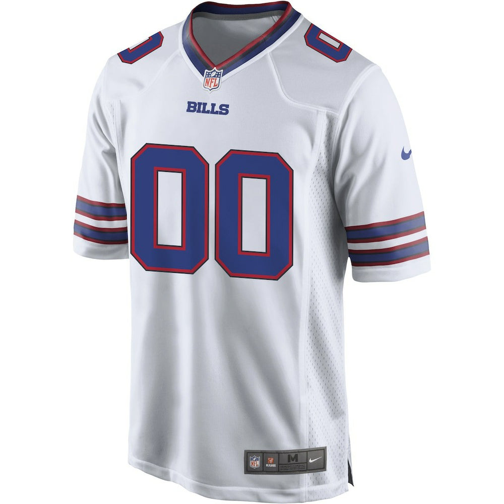 Buffalo Bills Custom Game Jersey White