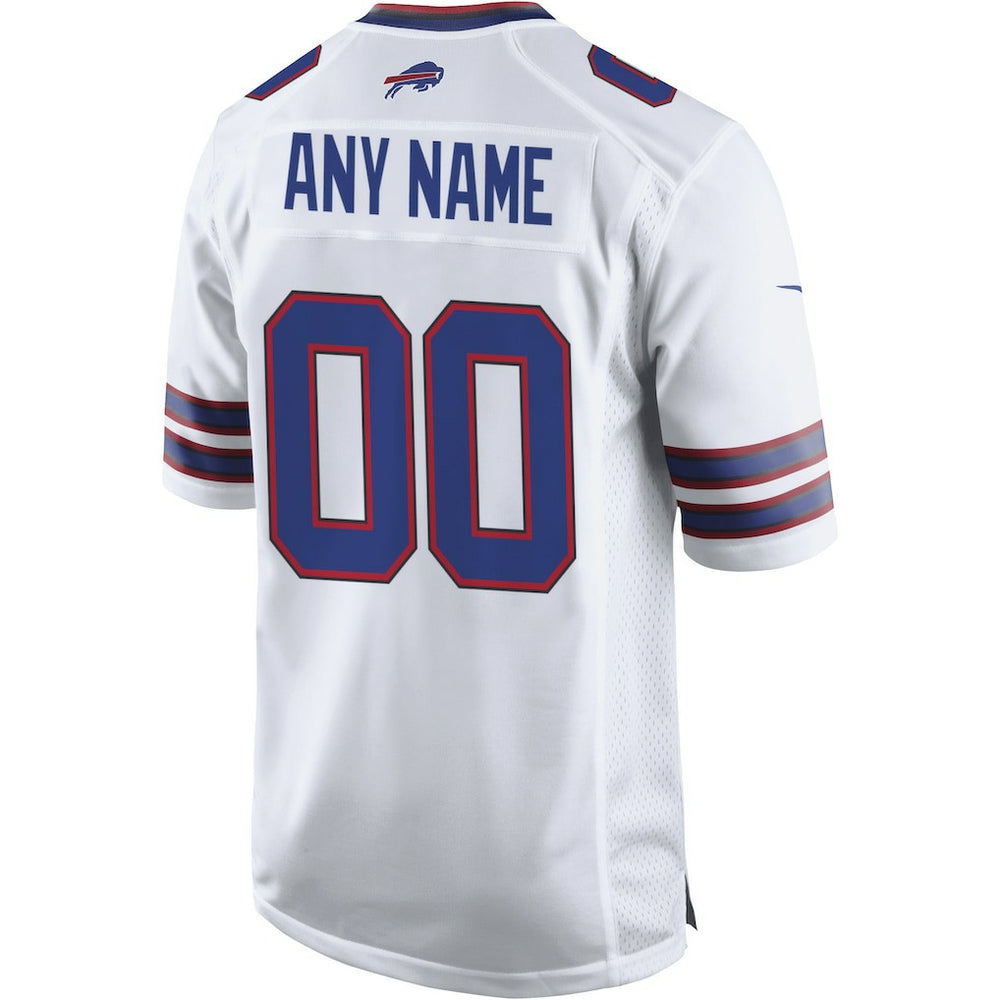 Buffalo Bills Custom Game Jersey White