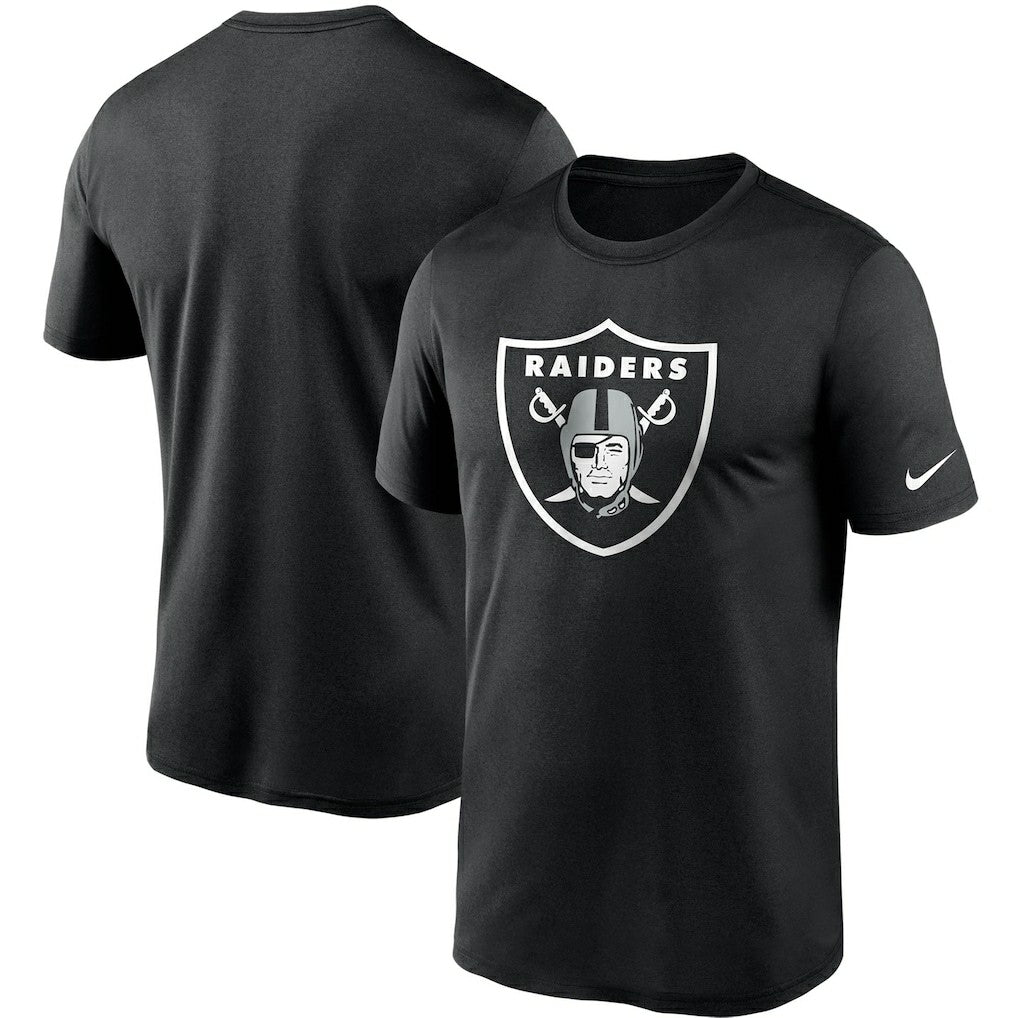 Las Vegas Raiders Logo Essential Legend Performance T-Shirt Black
