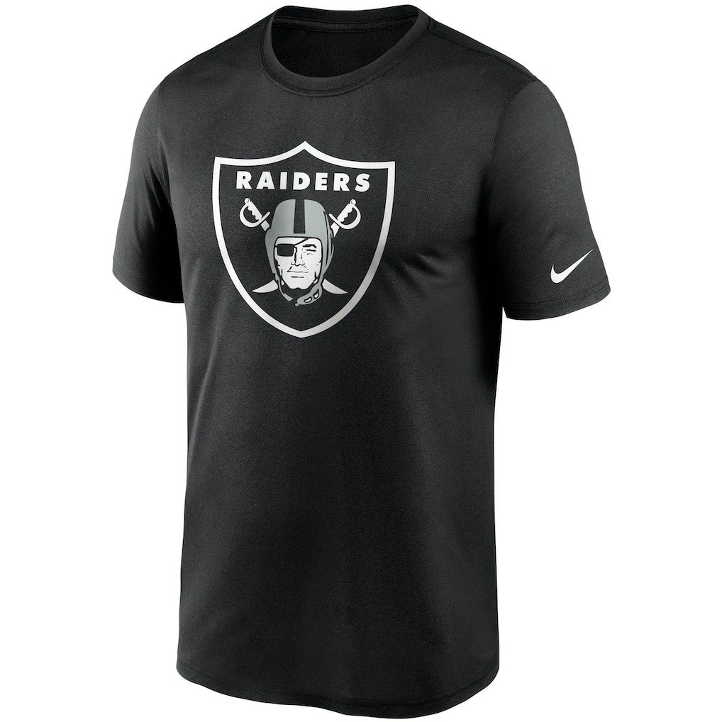 Las Vegas Raiders Logo Essential Legend Performance T-Shirt Black
