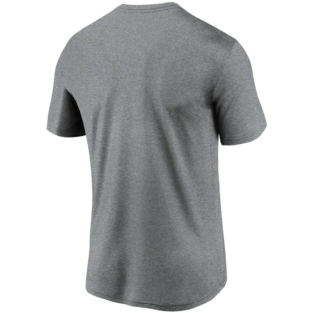 Las Vegas Raiders Logo Essential Legend Performance T-Shirt Heathered Charcoal