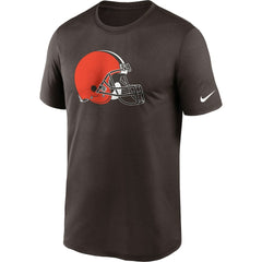 Cleveland Browns Logo Essential Legend Performance T-Shirt Brown