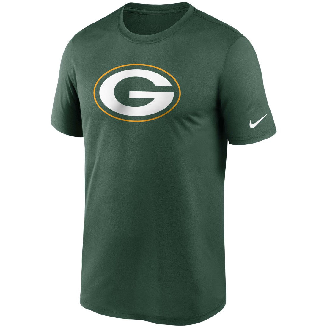 Green Bay Packers Logo Essential Legend Performance T-Shirt Green