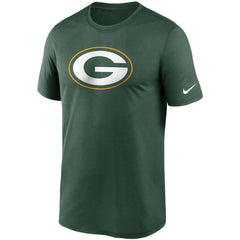 Green Bay Packers Logo Essential Legend Performance T-Shirt Green