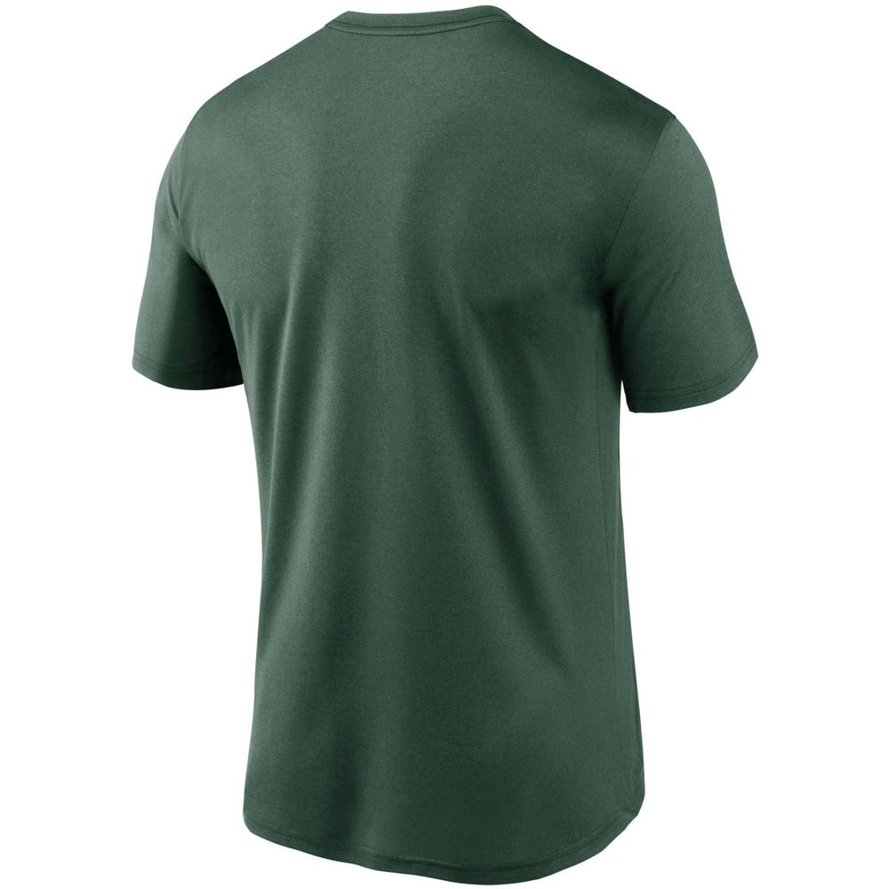 Green Bay Packers Logo Essential Legend Performance T-Shirt Green