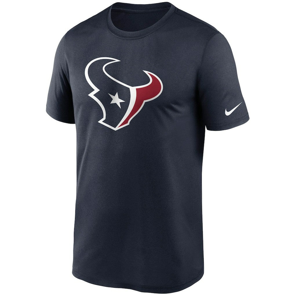 Houston Texans Logo Essential Legend Performance T-Shirt Navy