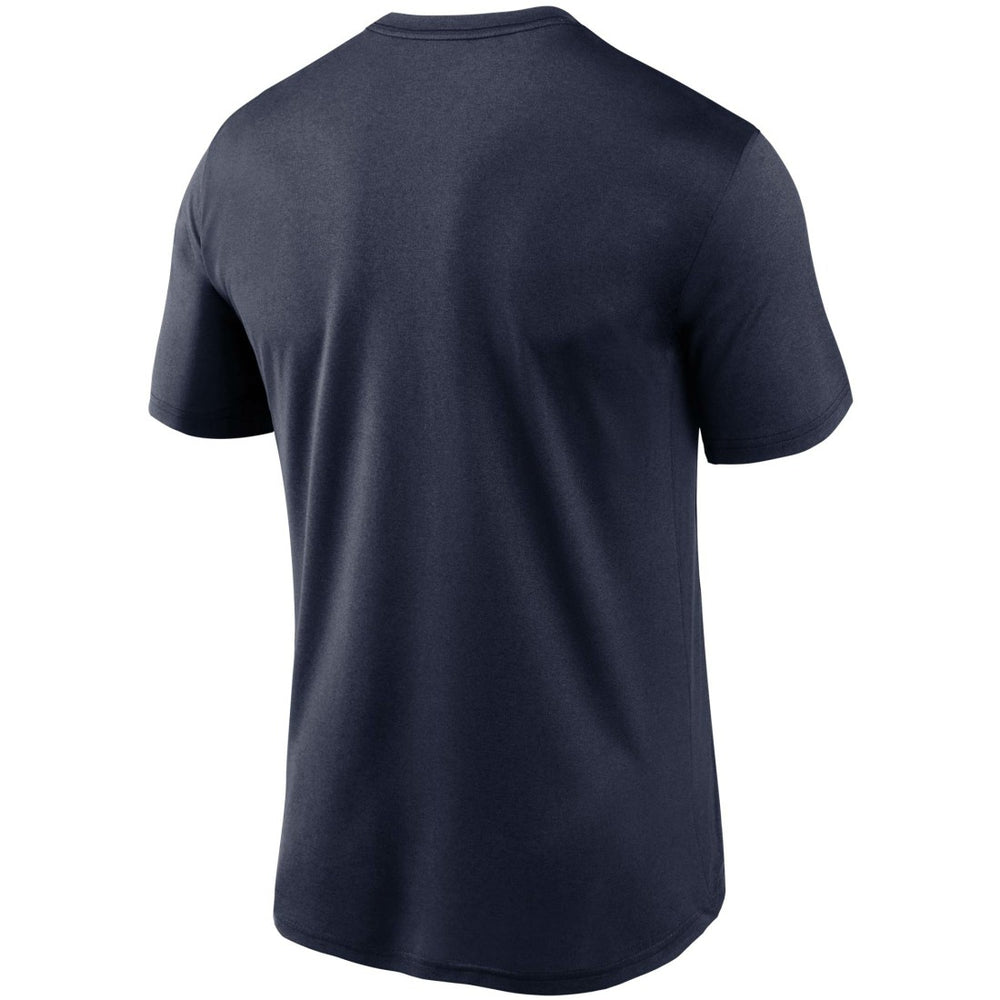 Tennessee Titans Logo Essential Legend Performance T-Shirt Navy