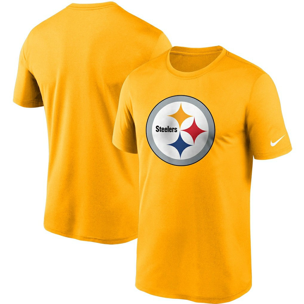 Pittsburgh Steelers Logo Essential Legend Performance T-Shirt Gold
