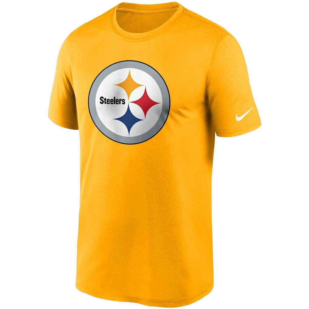 Pittsburgh Steelers Logo Essential Legend Performance T-Shirt Gold