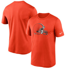Cleveland Browns Logo Essential Legend Performance T-Shirt Orange