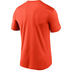Cleveland Browns Logo Essential Legend Performance T-Shirt Orange