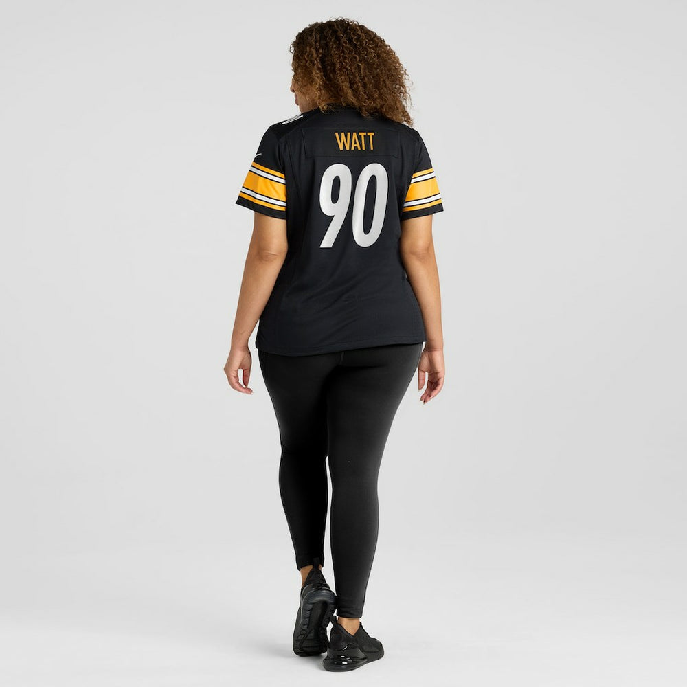 T.J. Watt Pittsburgh Steelers Women's Game Jersey Black