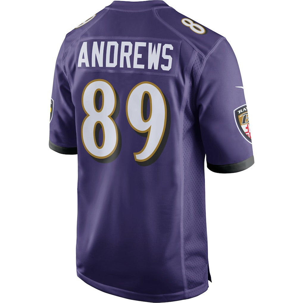 Mark Andrews Baltimore Ravens Game Jersey Purple