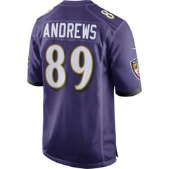 Mark Andrews Baltimore Ravens Game Jersey Purple