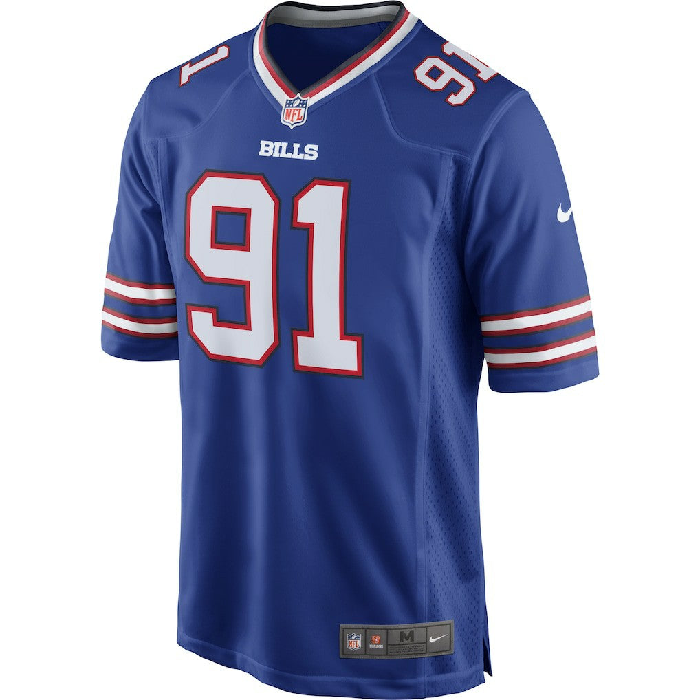 Ed Oliver Buffalo Bills Team Game Player Jersey Royal