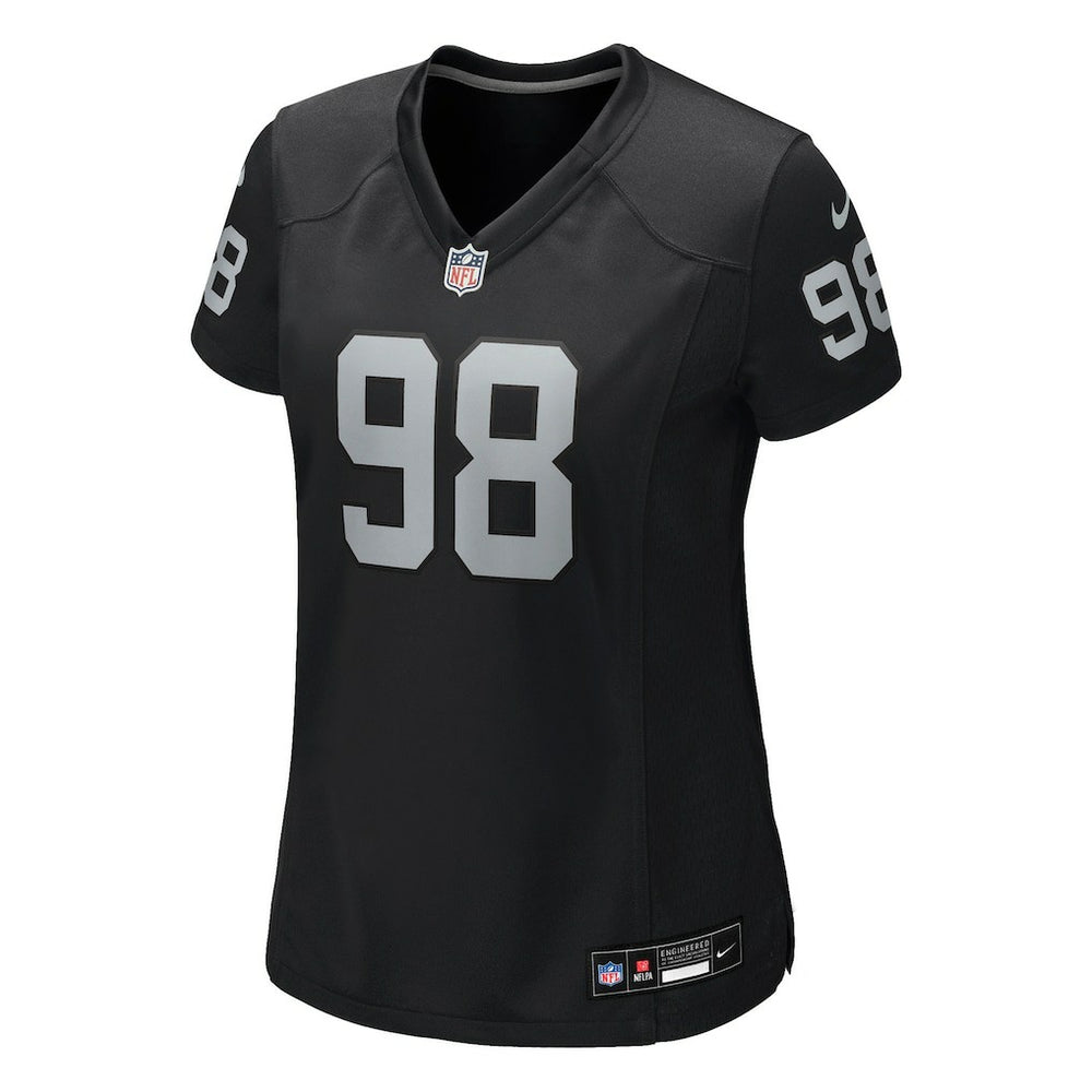 Maxx Crosby Las Vegas Raiders Women's Jersey Black