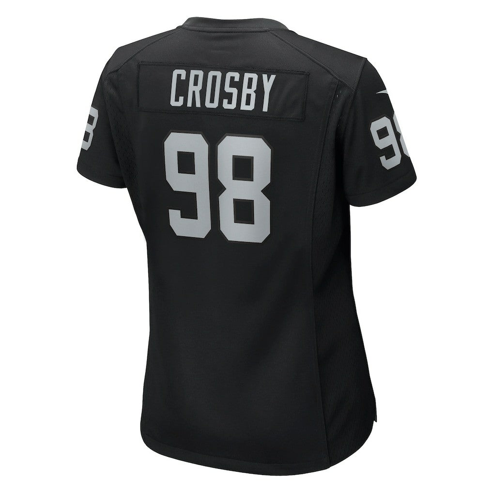 Maxx Crosby Las Vegas Raiders Women's Jersey Black