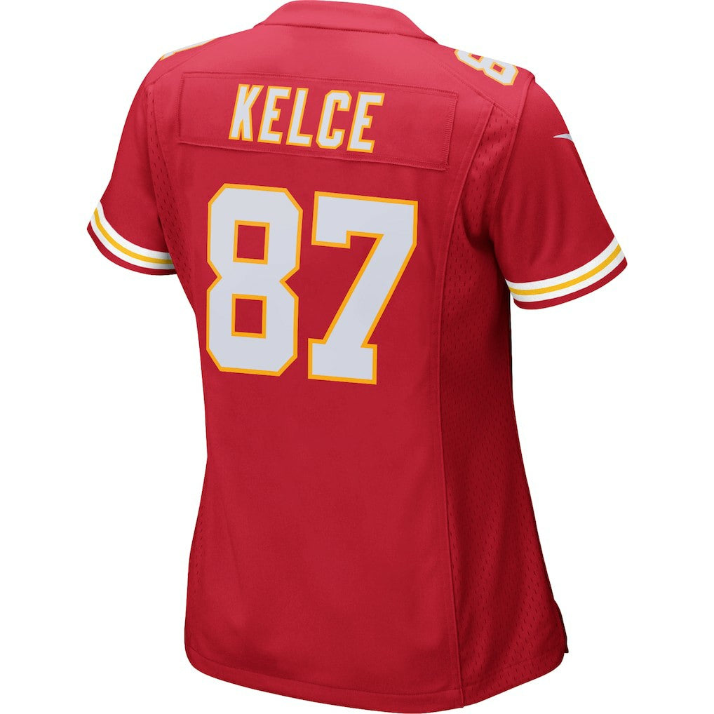 Travis Kelce Kansas City Chiefs Women's Game Jersey Red