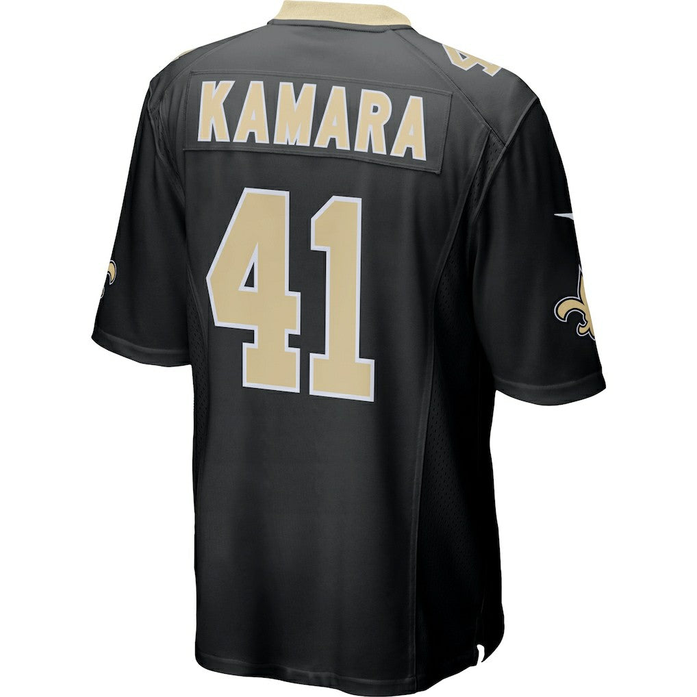 Alvin Kamara New Orleans Saints Game Jersey Black
