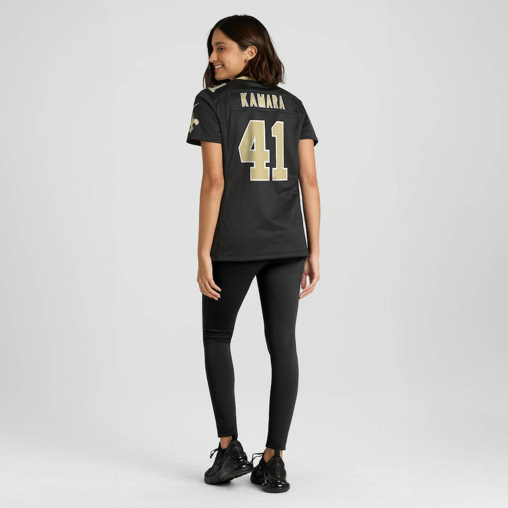 Alvin Kamara New Orleans Saints Women's Game Jersey Black