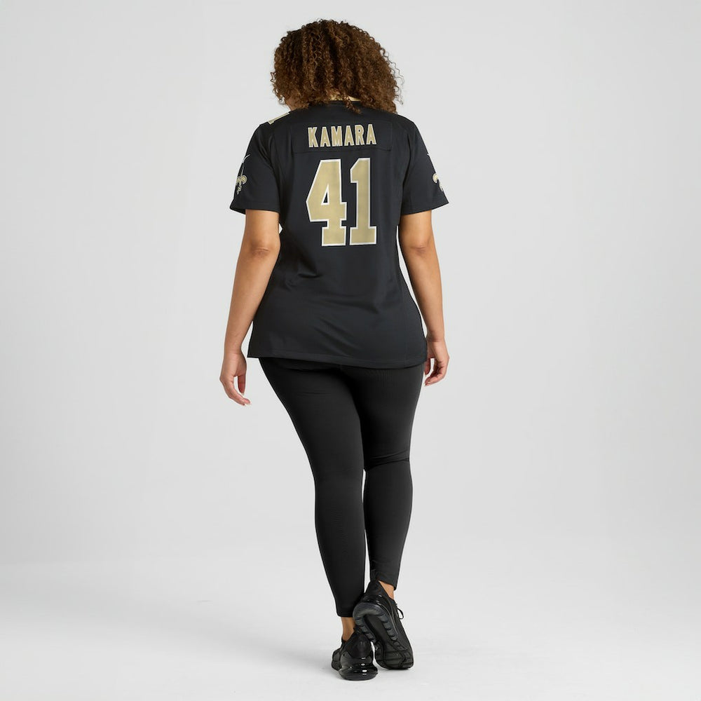 Alvin Kamara New Orleans Saints Women's Game Jersey Black