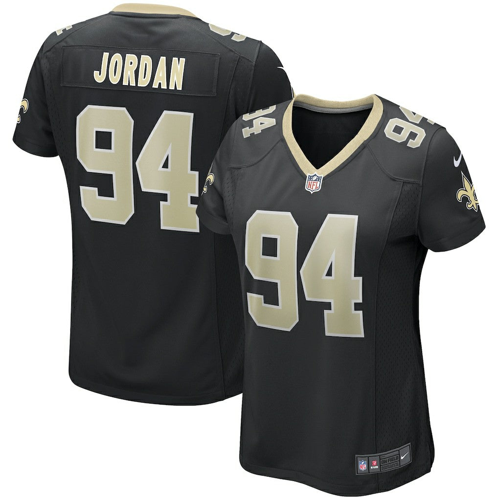 Cameron Jordan New Orleans Saints Women's Game Jersey Black
