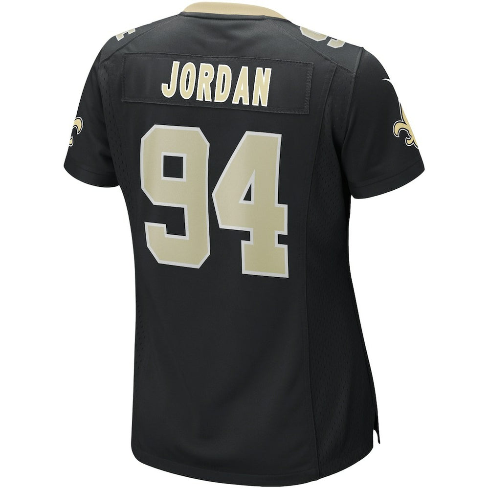 Cameron Jordan New Orleans Saints Women's Game Jersey Black