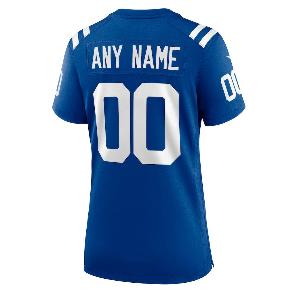 Indianapolis Colts Women's Custom Game Jersey Royal
