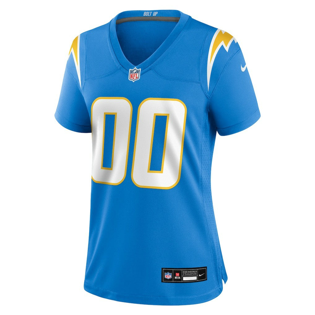 Los Angeles Chargers Women's Custom Game Jersey Powder Blue