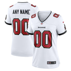 Tampa Bay Buccaneers Women's Custom Game Jersey White
