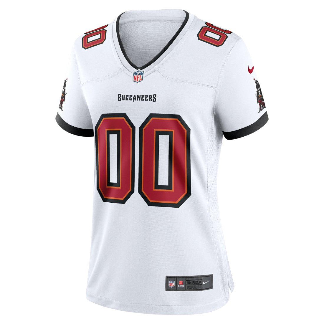 Tampa Bay Buccaneers Women's Custom Game Jersey White