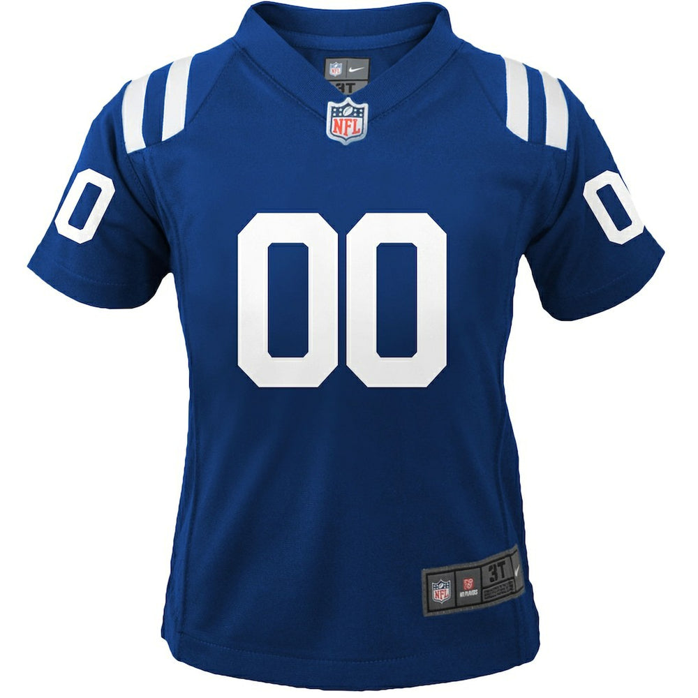 Indianapolis Colts Youth Custom Game Jersey Royal